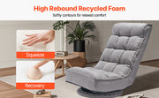 Load image into Gallery viewer, Amocart Floor Chair Recycled Foam Folding Sofa Chair Multifunctional Floor Chair with Back Support Ideal for Sleeping Reading
