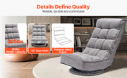 Load image into Gallery viewer, Amocart Floor Chair Recycled Foam Folding Sofa Chair Multifunctional Floor Chair with Back Support Ideal for Sleeping Reading
