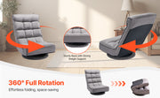 Load image into Gallery viewer, Amocart Floor Chair Recycled Foam Folding Sofa Chair Multifunctional Floor Chair with Back Support Ideal for Sleeping Reading

