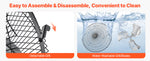 Amocart Floor Fans 3 Speeds High Velocity Heavy Duty Industrial Fan 4800 CFM 360° Adjustable Tilt for Gym Home Commercial Shop