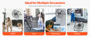 Bild in Galerie-Viewer laden, Amocart Floor Fans 3 Speeds High Velocity Heavy Duty Industrial Fan 4800 CFM 360° Adjustable Tilt for Gym Home Commercial Shop
