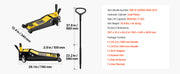Load image into Gallery viewer, Amocart 3 Ton Floor Jack Aluminum &amp; Steel Racing Floor Jack with Dual Pistons Quick Lift Pump Hydraulic Car Lift for SUV Pickup
