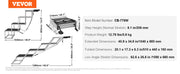 Bild in Galerie-Viewer laden, Amocart Dog Stair for Cars Wide Dog Car Steps Folding Portable Pet Steps Lightweight Aluminum for Car SUV and Truck 150 lbs
