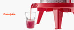 Amocart 9L 14L Fruit Wine Press Stainless Steel Basket with Cross-beam and Triangular Structure Manual Juice Maker for Kitchen