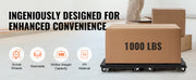 Load image into Gallery viewer, Amocart  2 Pack Furniture Mover Pallet Trolley 500 lbs Each Count with 4 Wheels Small Flat Dolly Cart for Industrial Machinery
