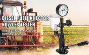 Bild in Galerie-Viewer laden, Amocart DieselFuel Injector Tester 6000PSI With DualScale Gauge Engine FuelTest Tool Diesel Injector Nozzle Pop Pressure Tester
