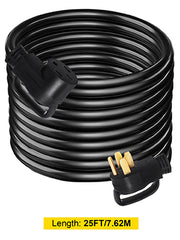 Load image into Gallery viewer, Amocart 25FT 36FT 50FT 50Amp RV Extension Cord N14-50 Plug Copper Wire Power Supply Cable for Trailer Motorhome Camper Use
