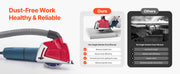 Load image into Gallery viewer, SucceBuy Cutting Dust Shroud for Angle Grinders 4-5 in Angle Grinder Dust Shroud with 6 Clamping Washers for Concrete Wall Stone
