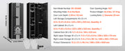 Bild in Galerie-Viewer laden, Amocart Gun Safe Cold-Rolled Steel Fireproof Cabinet with Keypad &amp; Key with Magazine and Lighting Adjustable Racks for Rifles
