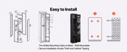 Load image into Gallery viewer, SucceBuy Gun Safe Cold-Rolled Steel Fireproof Cabinet with Keypad &amp; Key with Magazine and Lighting Adjustable Racks for Rifles
