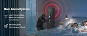 Load image into Gallery viewer, SucceBuy Gun Safe Cold-Rolled Steel Fireproof Cabinet with Keypad &amp; Key with Magazine and Lighting Adjustable Racks for Rifles
