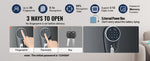 Amocart 3-8 Rifles Gun Safe w/ Digital Keypad & Lock Gun Storage Cabinet with Removable Storage Shelf for Home Long Gun Pistols