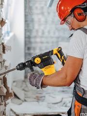 Charger l'image dans la visionneuse de galerie, Amocart 1500W Rotary Hammer Drill Max Drilling 32mm 4 Modes Plus Corded Demolition Chipping Metal Concrete Breaker Jackhammer

