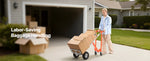 Amocart 1000 lbs 4 in 1 Hand Truck Convertible Dolly with Non-Slip Handle Aluminum Alloy Portable Trolley for Moving Home