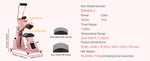 Amocart Hat Heat Press Machine with 2/4pcs Interchangeable Platens Precise Temperature and Time Control Hat  Heat Press