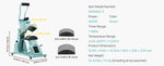 Amocart Hat Heat Press Machine with 2/4pcs Interchangeable Platens Precise Temperature and Time Control Hat  Heat Press