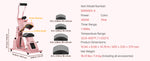 Amocart Hat Heat Press Machine w 2/4pcs Interchangeable Platens Precise Temperature and Time Control Hat  Heat Press