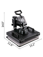 Amocart Combo Heat Press Machine 5/6/8 in 1 30*38CM 38*38CM Muntifunctional Sublimation Printer Transfer Mug Hat Plate T-Shirt
