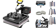 Charger l'image dans la visionneuse de galerie, Amocart 5 6 8 in 1 Heat Press Machine T shirt Heat Transfer Printer Muntifunctional Sublimation Mug/Latte Mug/Hat/Plate/Bottle
