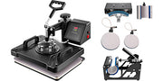 Charger l'image dans la visionneuse de galerie, Amocart 5 6 8 in 1 Heat Press Machine T shirt Heat Transfer Printer Muntifunctional Sublimation Mug/Latte Mug/Hat/Plate/Bottle
