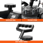 Amocart 12x10 In Dual Digital Heat Press Machine 650W Swing Away 360 Degree Rotation Transfer Sublimation Printing for T-Shirt