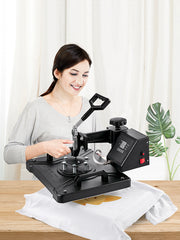 Charger l'image dans la visionneuse de galerie, Amocart 5 6 8 in 1 Heat Press Machine T shirt Heat Transfer Printer Muntifunctional Sublimation Mug/Latte Mug/Hat/Plate/Bottle
