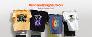Charger l'image dans la visionneuse de galerie, Amocart Heat Transfer Vinyl Glossy HTV Iron on Vinyl Roll Easy to Cut and Weed Strong Adhesion Compatible with Cutting Machines
