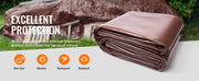 Bild in Galerie-Viewer laden, Amocart Heavy Duty Tarp Waterproof Tear Proof Poly Plastic Tarps Cover Multi-Purpose Outdoor Tarpaulin with Grommets for Truck
