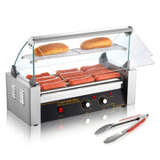 Load image into Gallery viewer, SucceBuy  5/7/11 Commercial Hot Dog Roller Electric Sausage Maker Barbecue Grill Machine for Camping Party Home Appliance 110V
