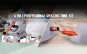 Load image into Gallery viewer, SucceBuy Hydraulic Tube Expander w/ 7 Pipe Expander Heads Deburring Tool Pipe Cutter for Copper Aluminum Brass Soft Steel Pipes
