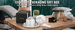 Amocart 60mm Ice Ball Press Maker Spherical Whiskey Tray Mould Bubble-Free Making Mold Crystal Ice Ball Box for Bar Cocktail