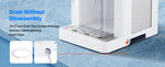 SucceBuy Commercial Ice Shaver Machine 1.8L 300W Premium Motor Stainless Blades for Bar Mixing Seafood Preservation Home Party
