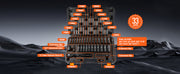 Load image into Gallery viewer, SucceBuy 1/2" 3/8" Drive Impact Socket Set 23/33/34/48/65 PCs Deep Socket Set SAE Metric Cr-V Cr-Mo Alloy Steel for Auto Repair
