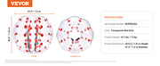 Load image into Gallery viewer, Amocart Inflatable Bumper Ball 4FT/1.2M Body Sumo Zorb Balls for Teen &amp; Adult 0.8mm PVC Bubble Balls Bumper Bopper Toys
