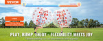 Amocart Inflatable Bumper Ball 4FT/1.2M Body Sumo Zorb Balls for Teen & Adult 0.8mm PVC Bubble Balls Bumper Bopper Toys