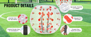 Bild in Galerie-Viewer laden, SucceBuy 2-Pack 5FT/1.5M Inflatable Bumper Balls 0.8mm Thick Bubble Soccer Balls Inflatable Zorb Balls for Adults or Children
