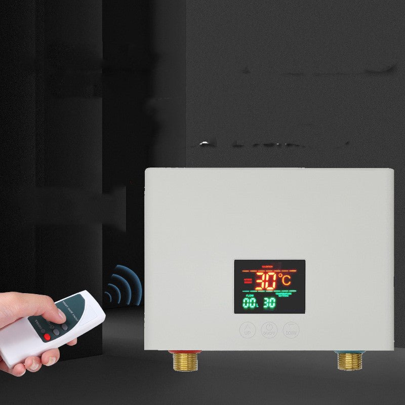 Instant Electric Water Heater Mini Intelligent Variable Frequency Constant Temperature Small Heater Household - AMOCART7da51d9efeb692eef461eabd1ae38388