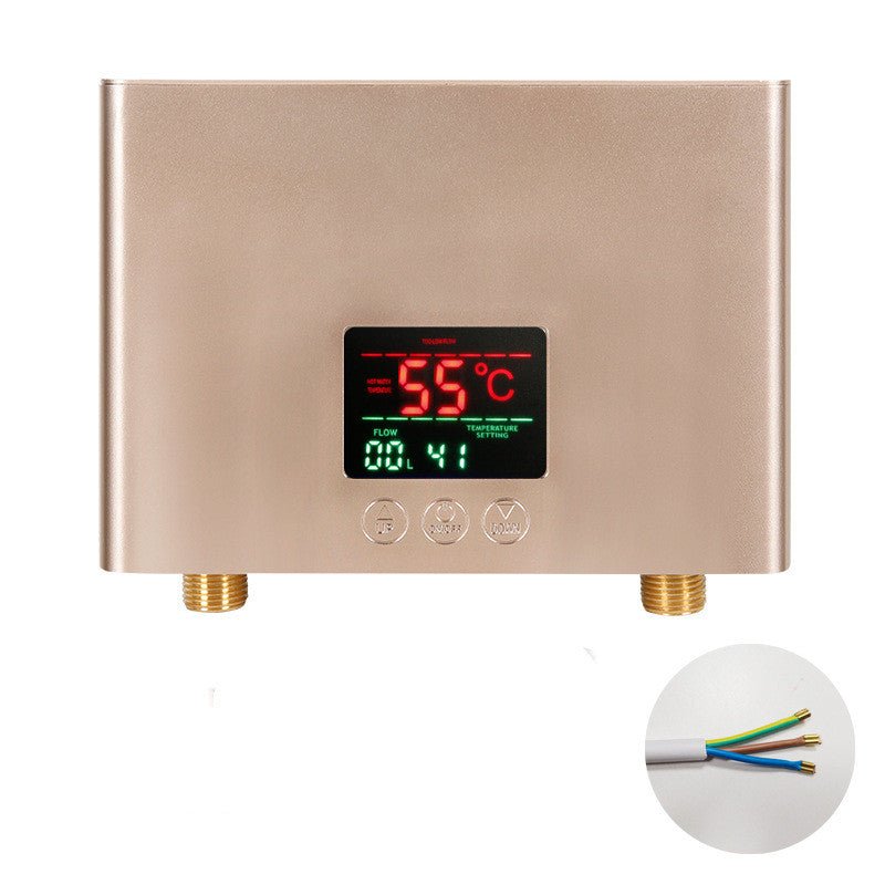 Instant Electric Water Heater Mini Intelligent Variable Frequency Constant Temperature Small Heater Household - AMOCARTa2443af9367394035a9103d59ed82277