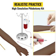 Charger l'image dans la visionneuse de galerie, Amocart Intravenous Practice Arm Kit PVC High Simulation Nurse Blood Drawing Practice Injection Model Arms Medical Kit School
