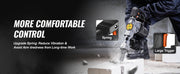 Charger l'image dans la visionneuse de galerie, Amocart Electric Heavy Demolition Jack Hammer 1400W 2pcs Chisels Bits Chipping with Case 2900 BPM Concrete Breaker Gloves Black
