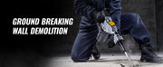 Charger l'image dans la visionneuse de galerie, Amocart Electric Heavy Demolition Jack Hammer 1400W 2pcs Chisels Bits Chipping with Case 2900 BPM Concrete Breaker Gloves Black
