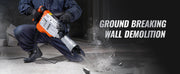 Bild in Galerie-Viewer laden, Amocart Demolition Jack Hammer 1500W/2200W/3500W Jack Hammer Concrete Breaker Heavy Duty Electric Jack Hammer 2/4pcs Chisel
