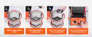 Bild in Galerie-Viewer laden, Amocart 3kg 5kg Rotary Tumbler Surface Polisher Jewelry Drum Polishing Machine Gem DIY Mini-Tumbler Finishing Tools
