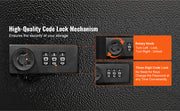 Load image into Gallery viewer, Amocart 48 PCS Key Cabinet Key Lock Box with Adjustable Racks Security Key Storage Box Key Organizer for School Office Hotle
