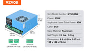 Bild in Galerie-Viewer laden, SucceBuy CO2 Laser Power Supply for 40W/60W/80W/100W/150W Laser Tube US 110V Compatible for Multi-brand Laser Engravers, Cutters
