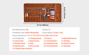Bild in Galerie-Viewer laden, Amocart 38/59/61/72/92PCs Leather Working Tools Kit Leather Craft Tools Storage Bag Engraving Punching Sewing Stamping Tools

