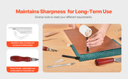 Bild in Galerie-Viewer laden, Amocart 38/59/61/72/92PCs Leather Working Tools Kit Leather Craft Tools Storage Bag Engraving Punching Sewing Stamping Tools
