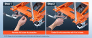 Bild in Galerie-Viewer laden, SucceBuy Hydraulic Lift Table 500lbs Capacity 47.2" Lifting Height Double Scissor Lift Table Cart with Wheels for Transportation
