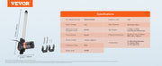 Bild in Galerie-Viewer laden, Amocart Linear Actuator 8/10/12/14/16 Inch 12V 6000N 5mm/s Electric Linear Motor Controller With Mounting Bracket for Homeuse
