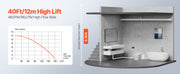 Load image into Gallery viewer, SucceBuy Macerator Pump 500W/700W/900W/1200W Waste Water Disposal Upflush Machine for Toilet, Basement, Shower, Laundry, Bathtub
